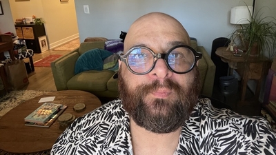 Shooting from above is unsuitable because the subject has to crane their neck and looks uncomfortable