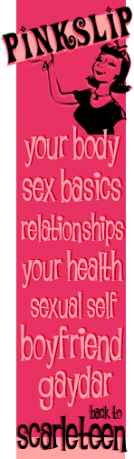 Pink Slip Menu Graphic