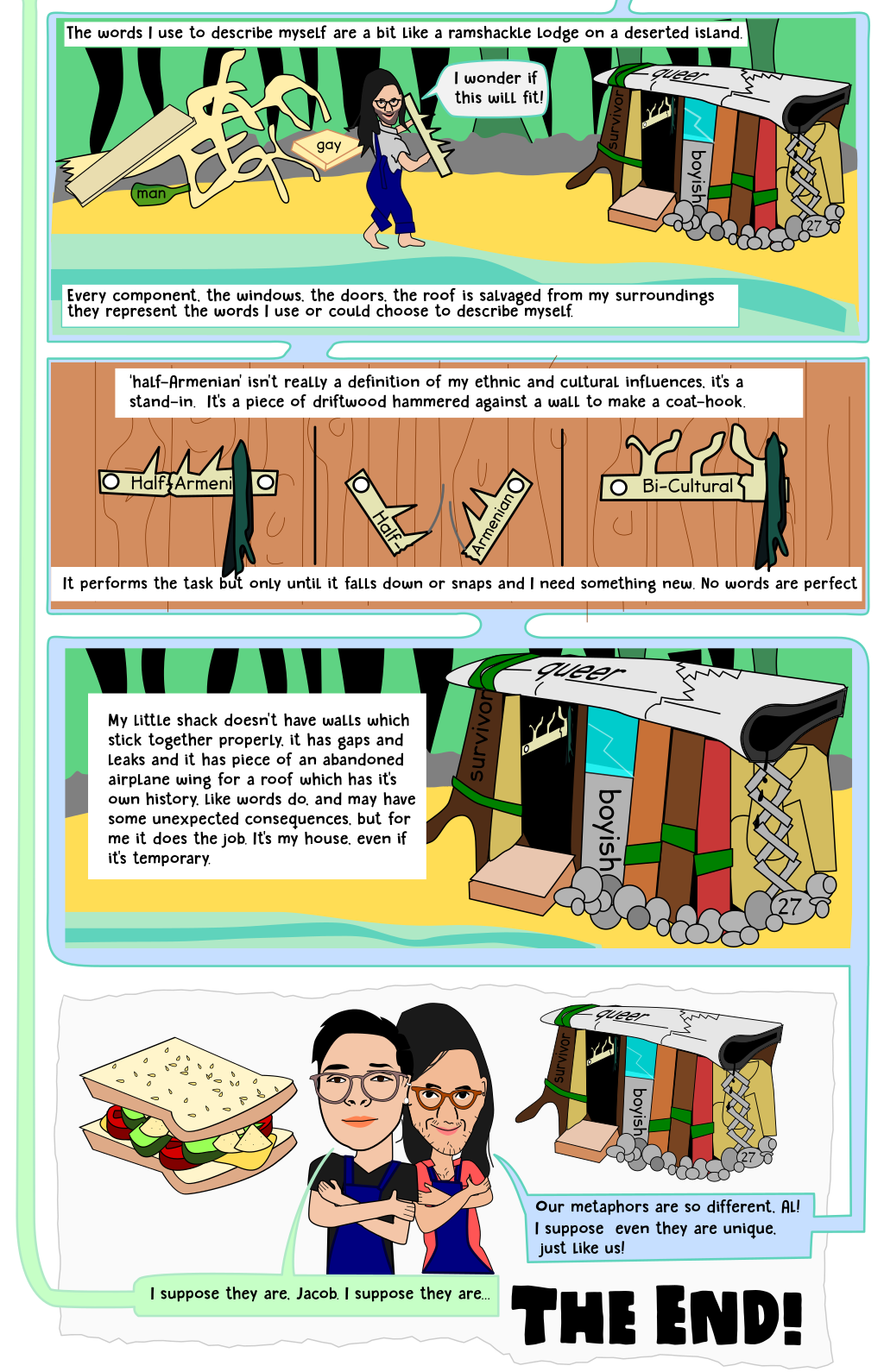 Fifth frames of webcomic