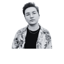 image of a young person looking mighty indecisive